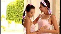 Play Quaternity cuties who get laid tribade use are thumbing and defeat