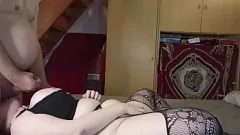 Jouer La troia BBW affronta due cazzi spessi in intenso gangbang